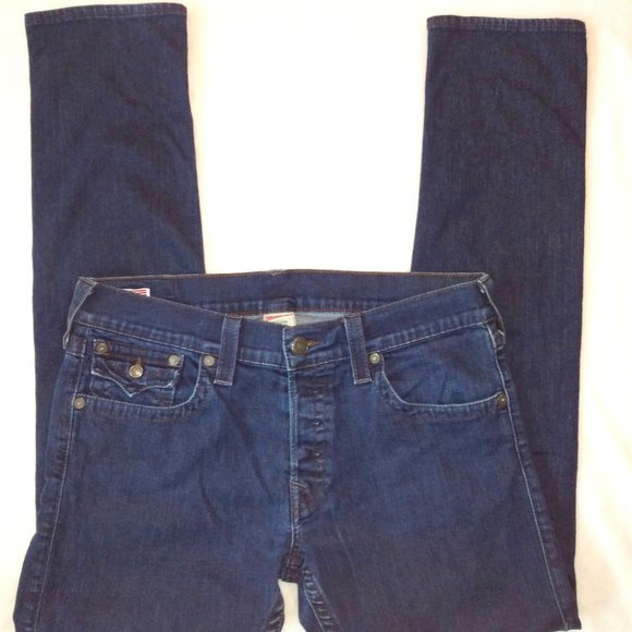 True Religion Other - True Religion Mens Size 36 Blue Denim RN#112790 CA#30427